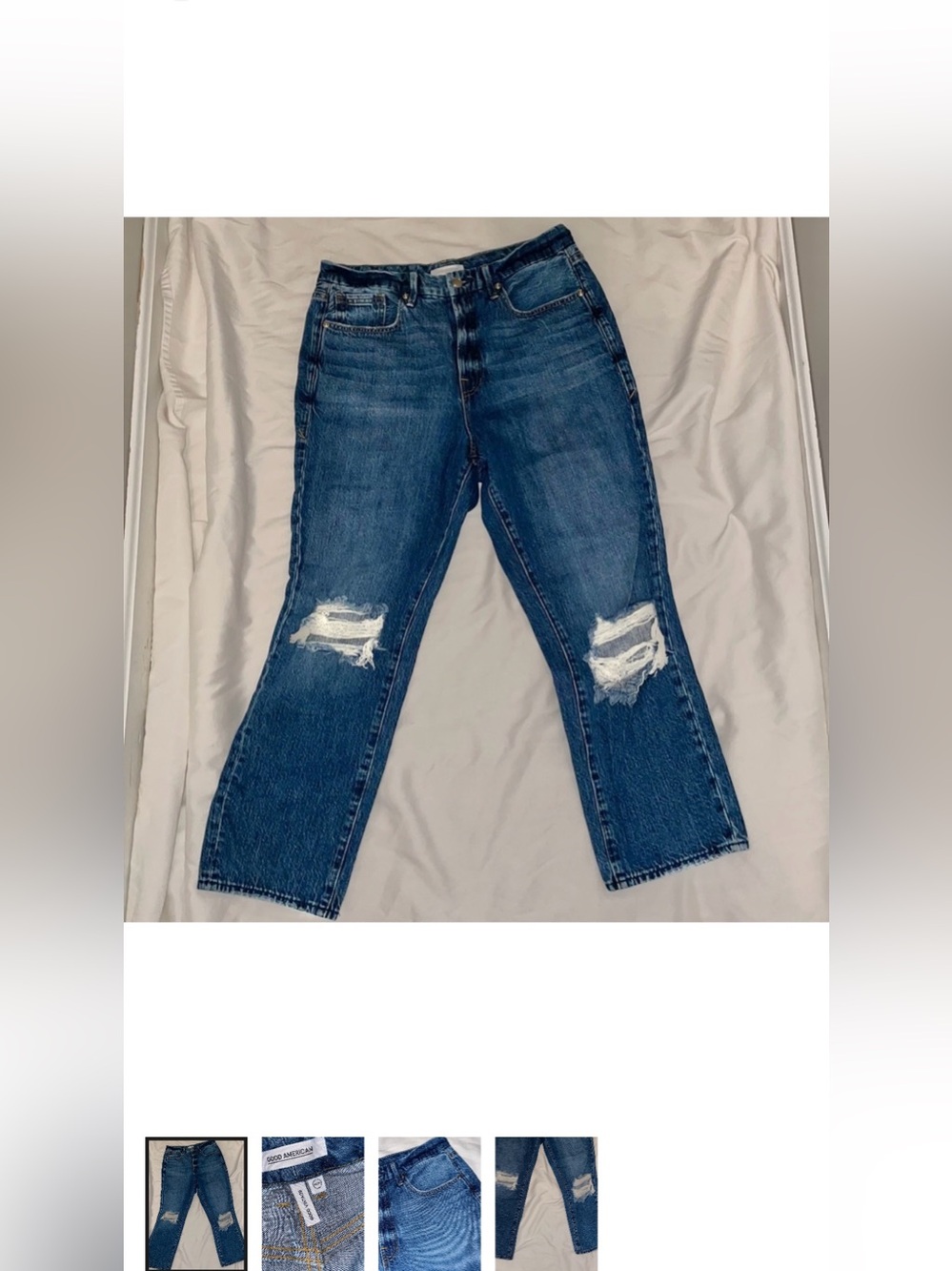 Good American Straight Leg Jeans - Picture 5 of 8